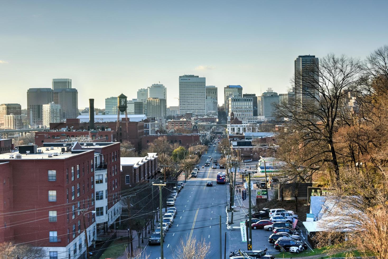 richmond, Virginia - feb 19, 2017 - horizon van libby heuvel in richmond, Virginia. foto