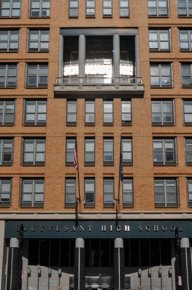 stuyvesant hoog school- algemeen verwezen naar net zo studeren of student, is de meest selectief school- van de negen gespecialiseerd hoog scholen in nieuw york stad, Verenigde staten, 2022 foto