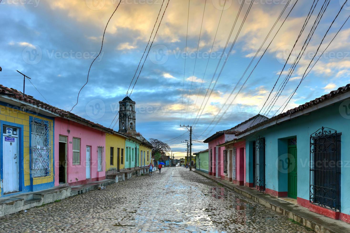 ruïnes van de koloniaal Katholiek kerk van de kerstman ana in Trinidad, Cuba. foto