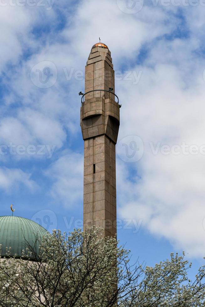 de Islamitisch cultureel centrum van nieuw york is een moskee en een Islamitisch cultureel centrum in oosten- Haarlem, Manhattan, nieuw york stad. foto