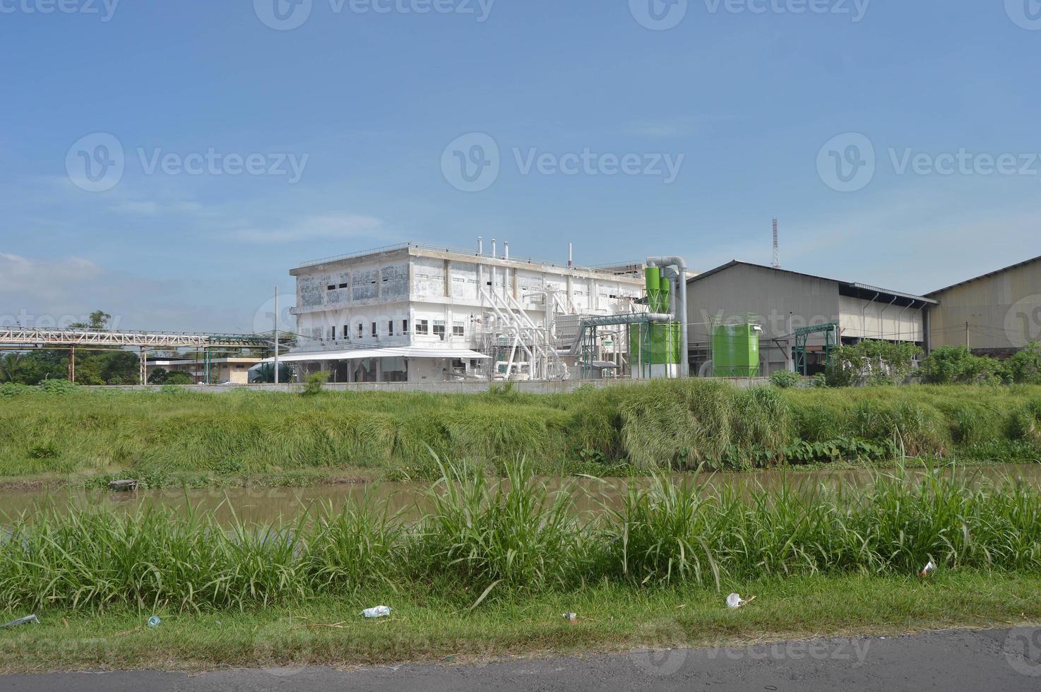 fabriek gebouw visie van de buiten foto