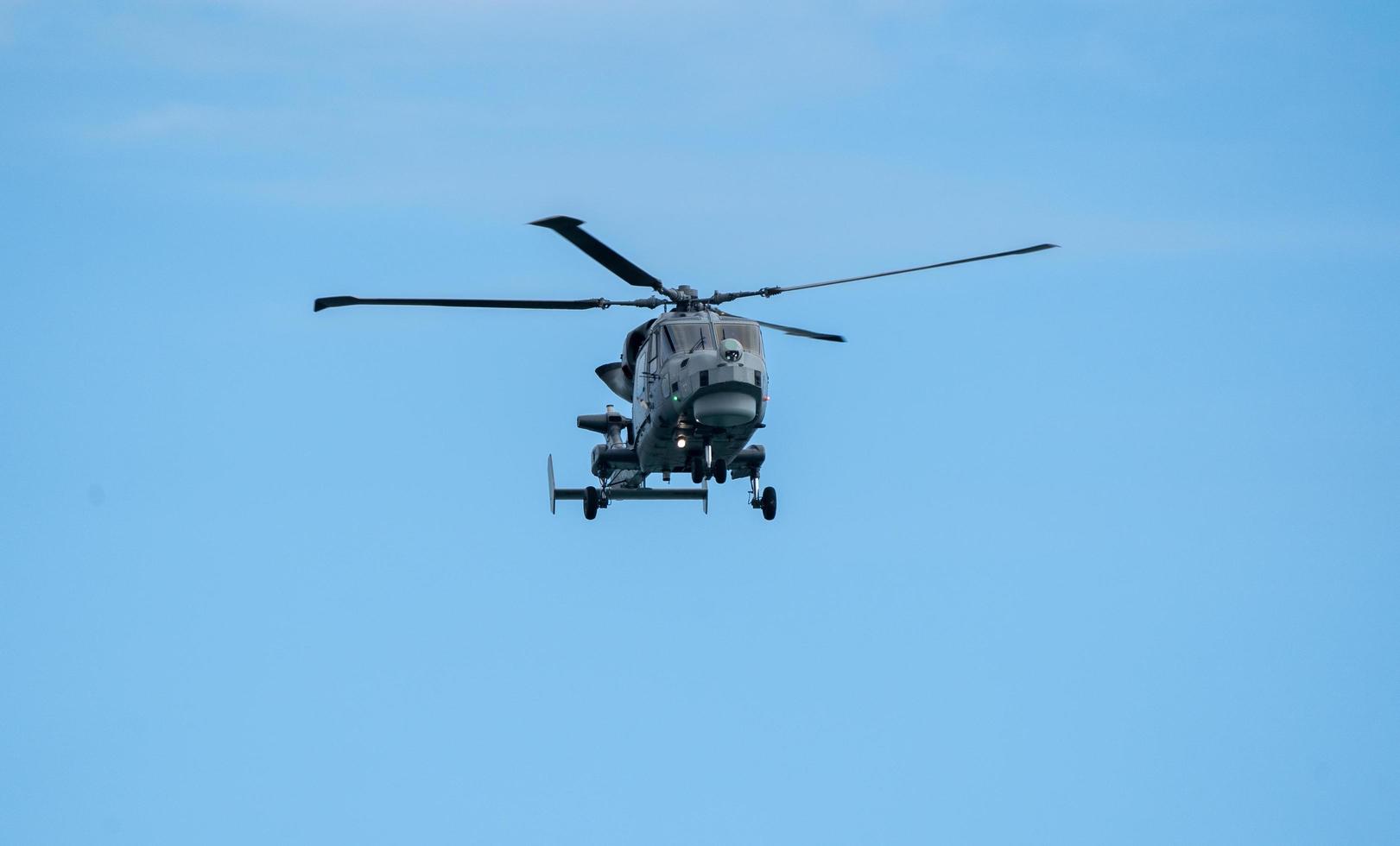 lynx wilde kat helikopter bournemouth lucht festival 2022 foto