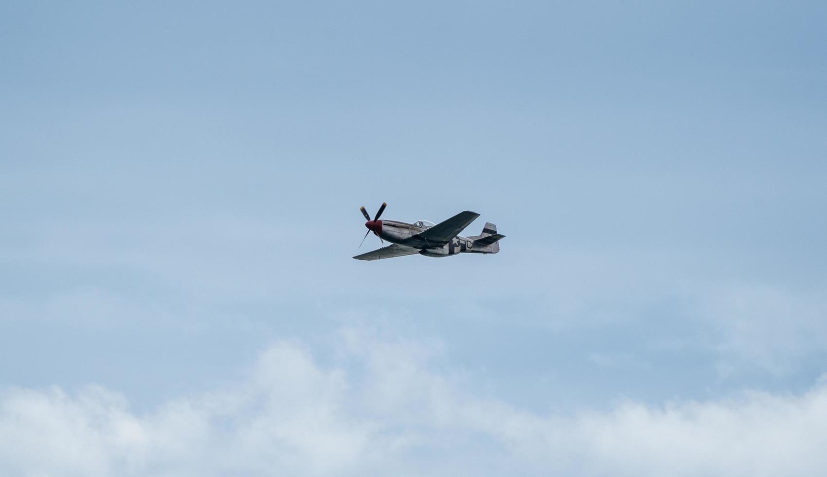 p51 mustang bournemouth lucht festival 2022 foto