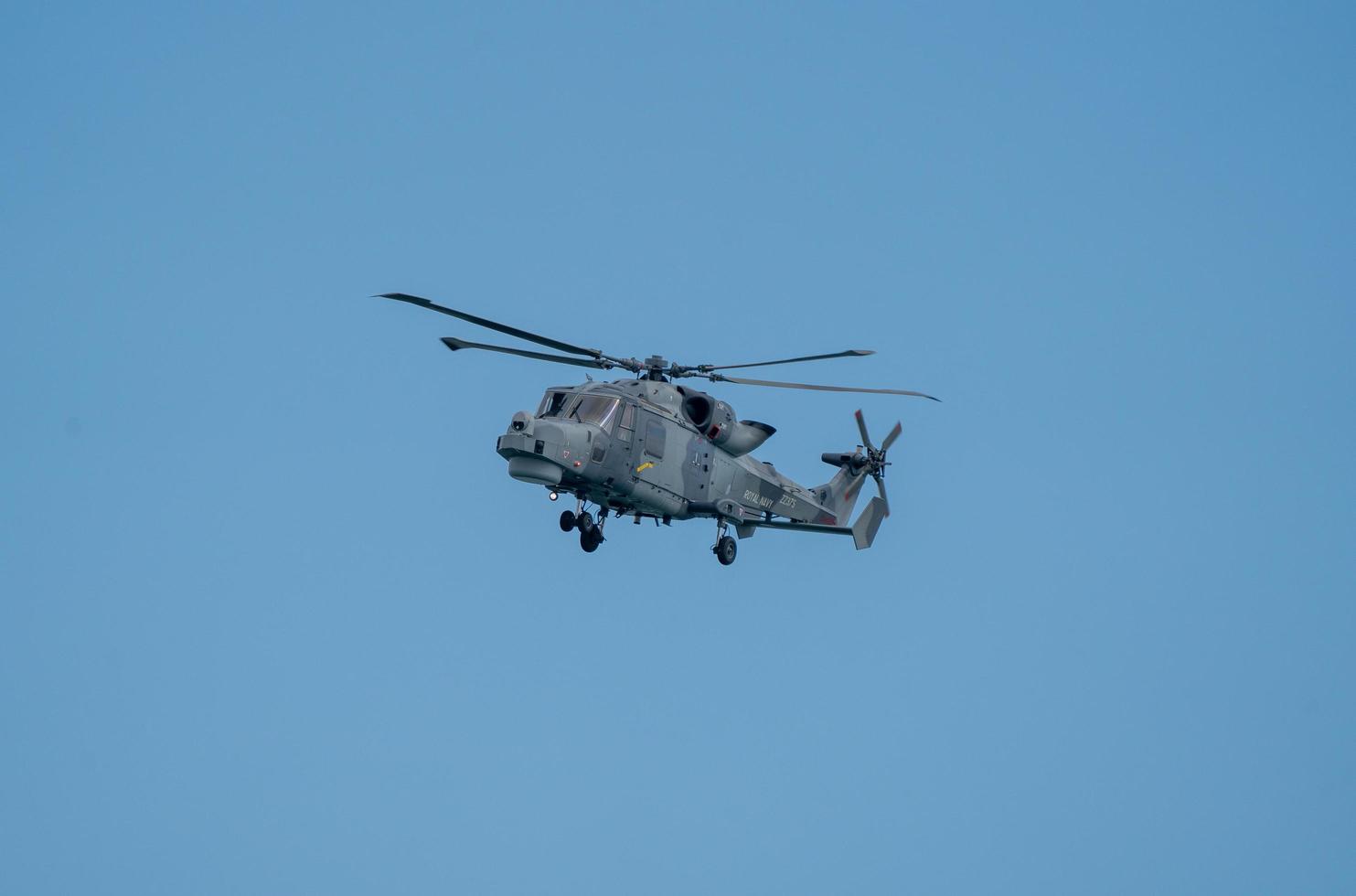 lynx wilde kat helikopter bournemouth lucht festival 2022 foto