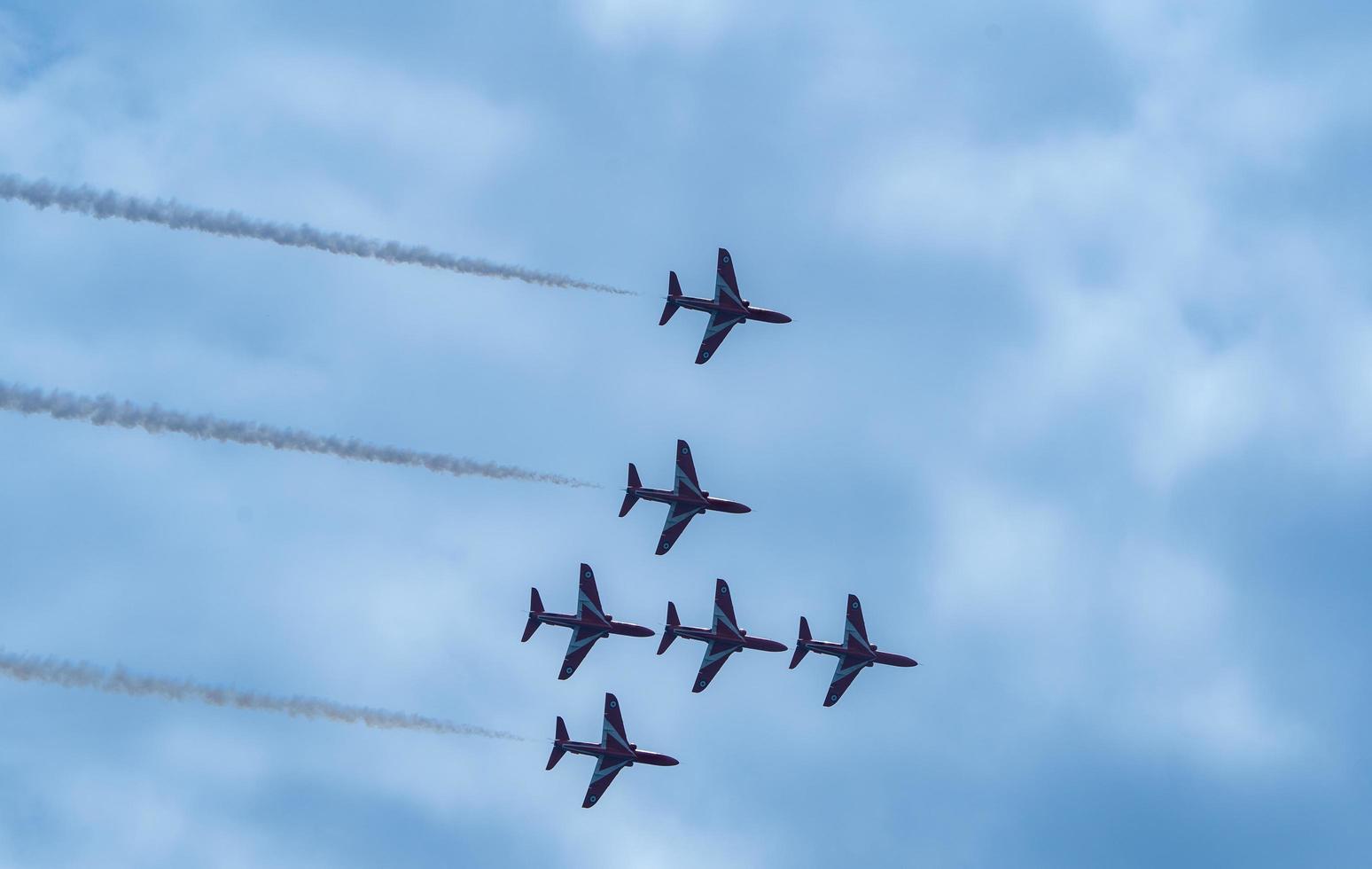 raf rood pijlen bournemouth lucht festival 2022 foto