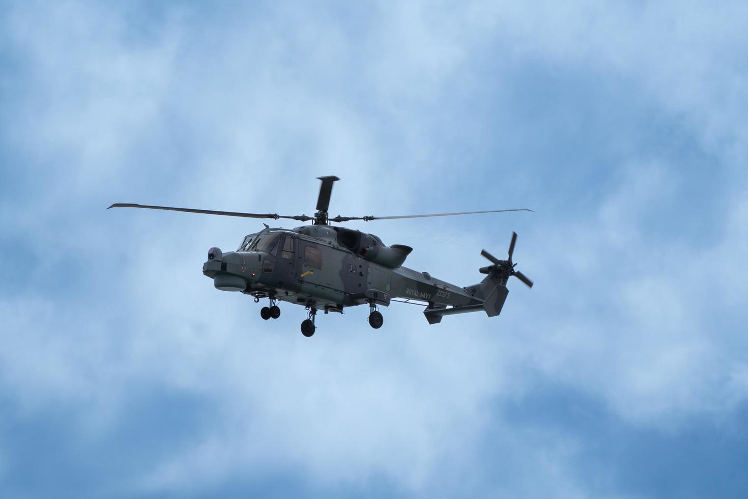 lynx wilde kat helikopter bournemouth lucht festival 2022 foto