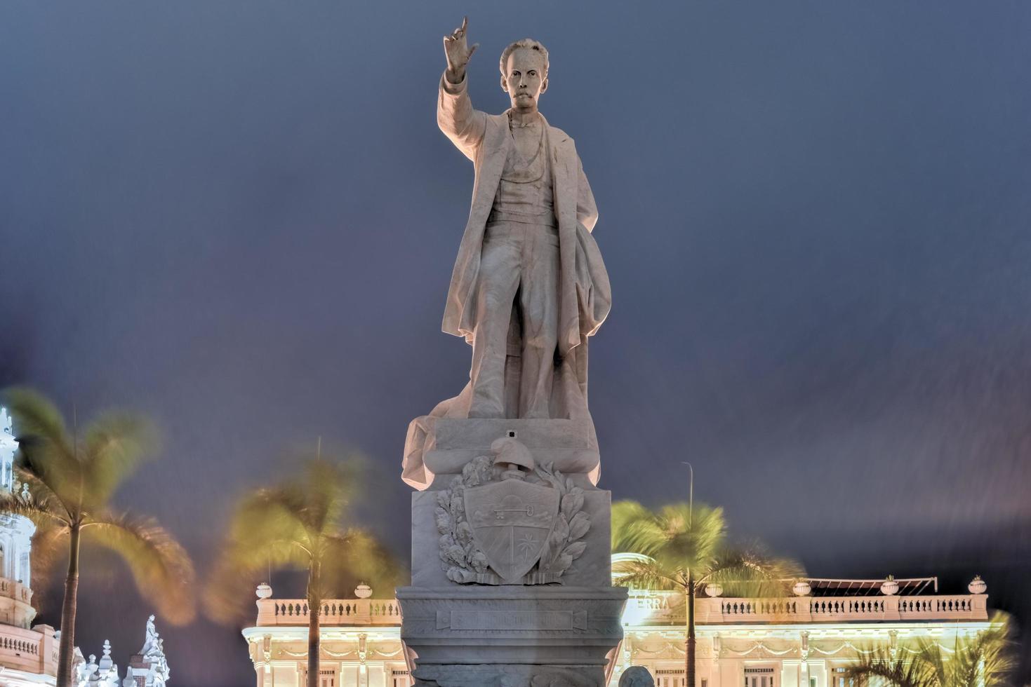 de centraal park van Havana met de Jose marti monument, 2022 foto