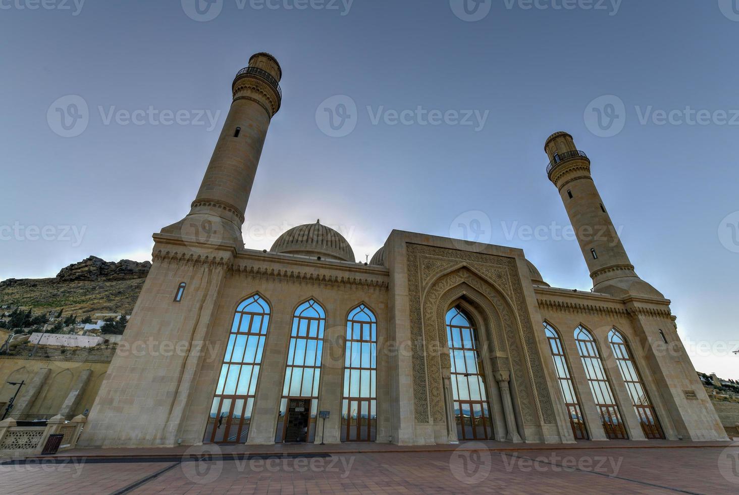de bibi-heybat moskee in Baku, Azerbeidzjan foto
