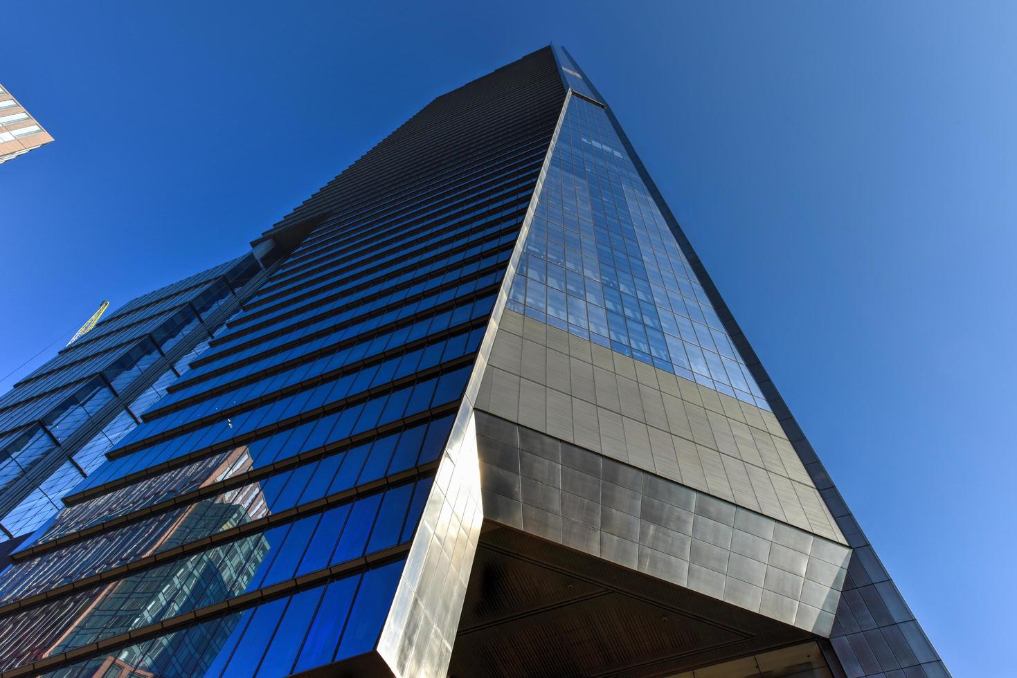 kantoor toren in de Hudson yards in Manhattan, nieuw york stad, 2022 foto