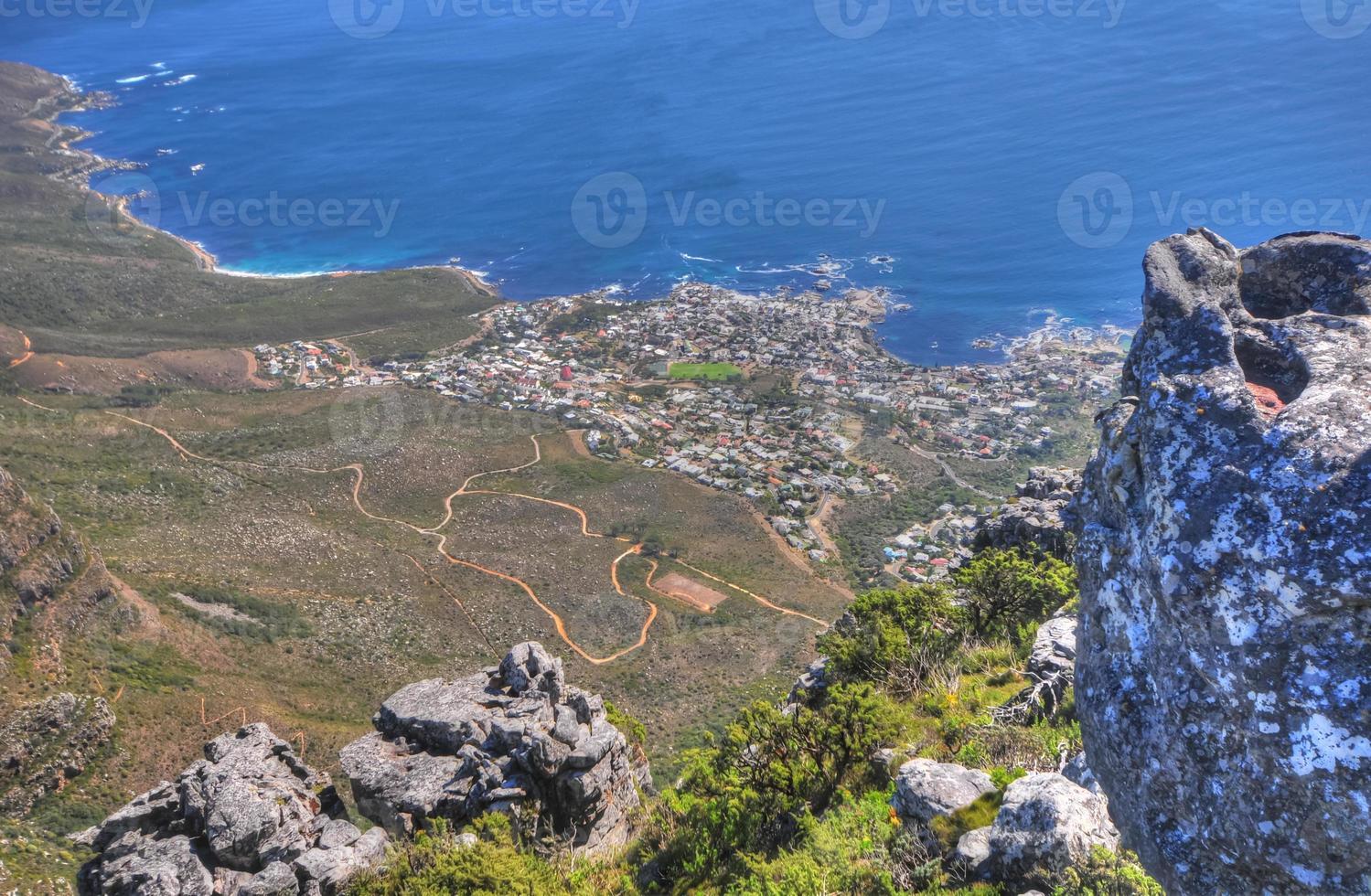 Tafelberg in Kaapstad foto