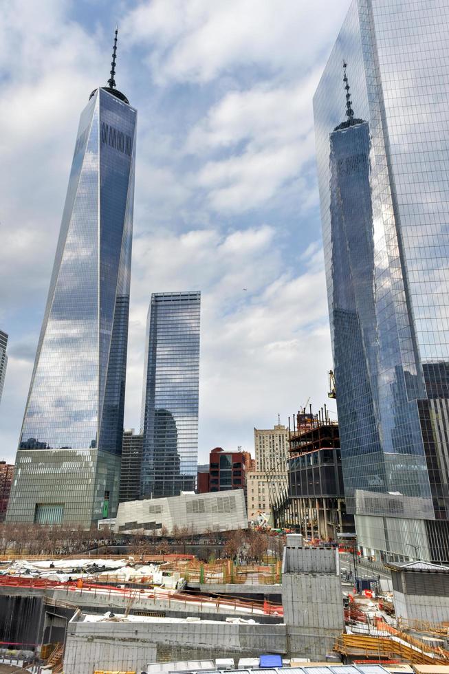 wereld handel centrum plaats - nieuw york stad, Verenigde Staten van Amerika, 2022 foto