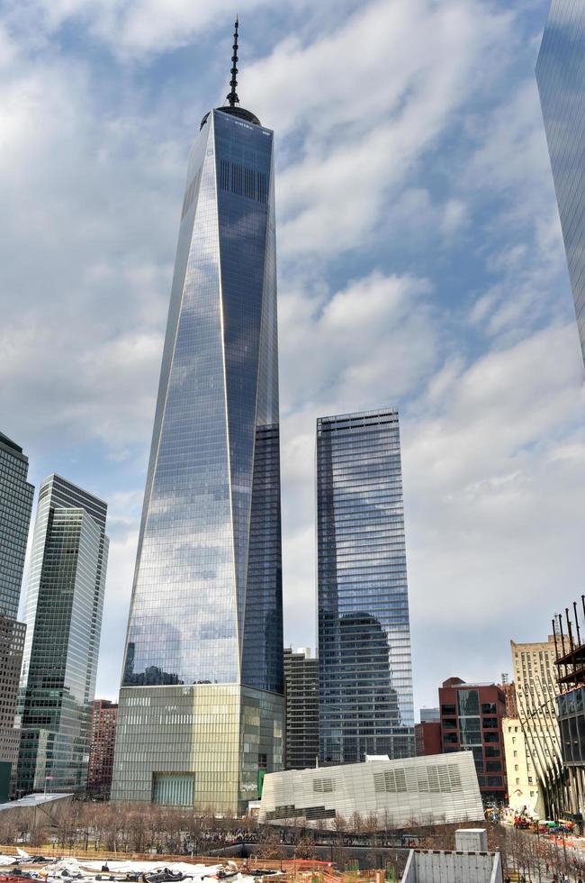 wereld handel centrum plaats - nieuw york stad, Verenigde Staten van Amerika, 2022 foto