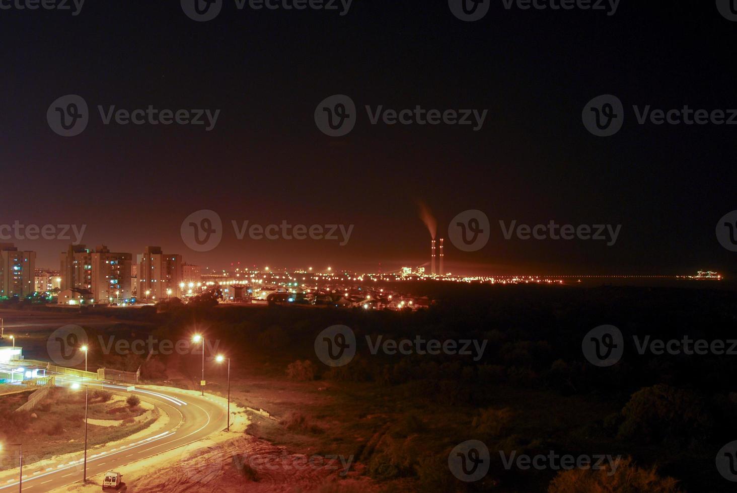 visie van Gaza van Israël foto