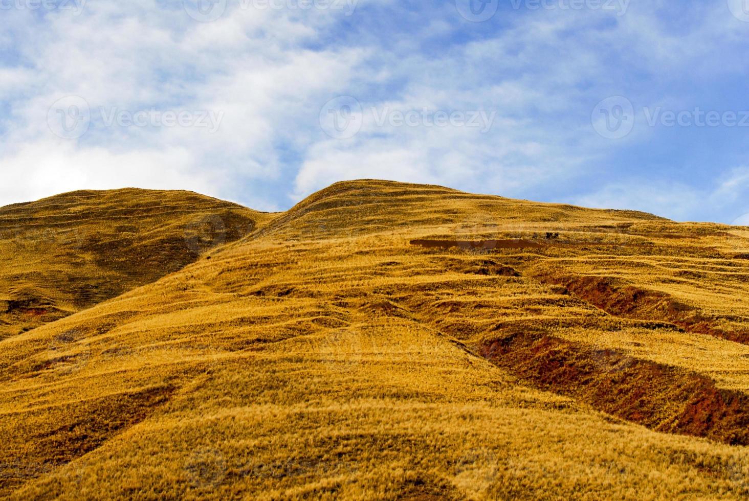 visie langs de cusco puno weg, Peru foto