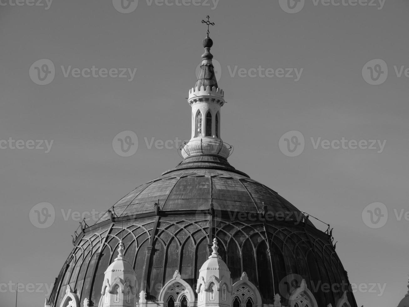 de stad madrid in spanje foto