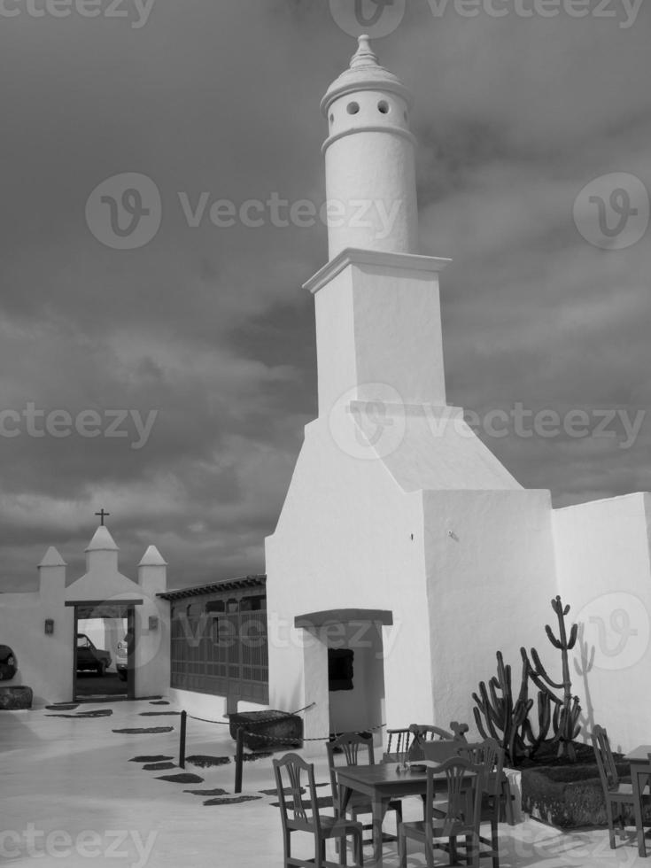 het eiland lanzarote foto