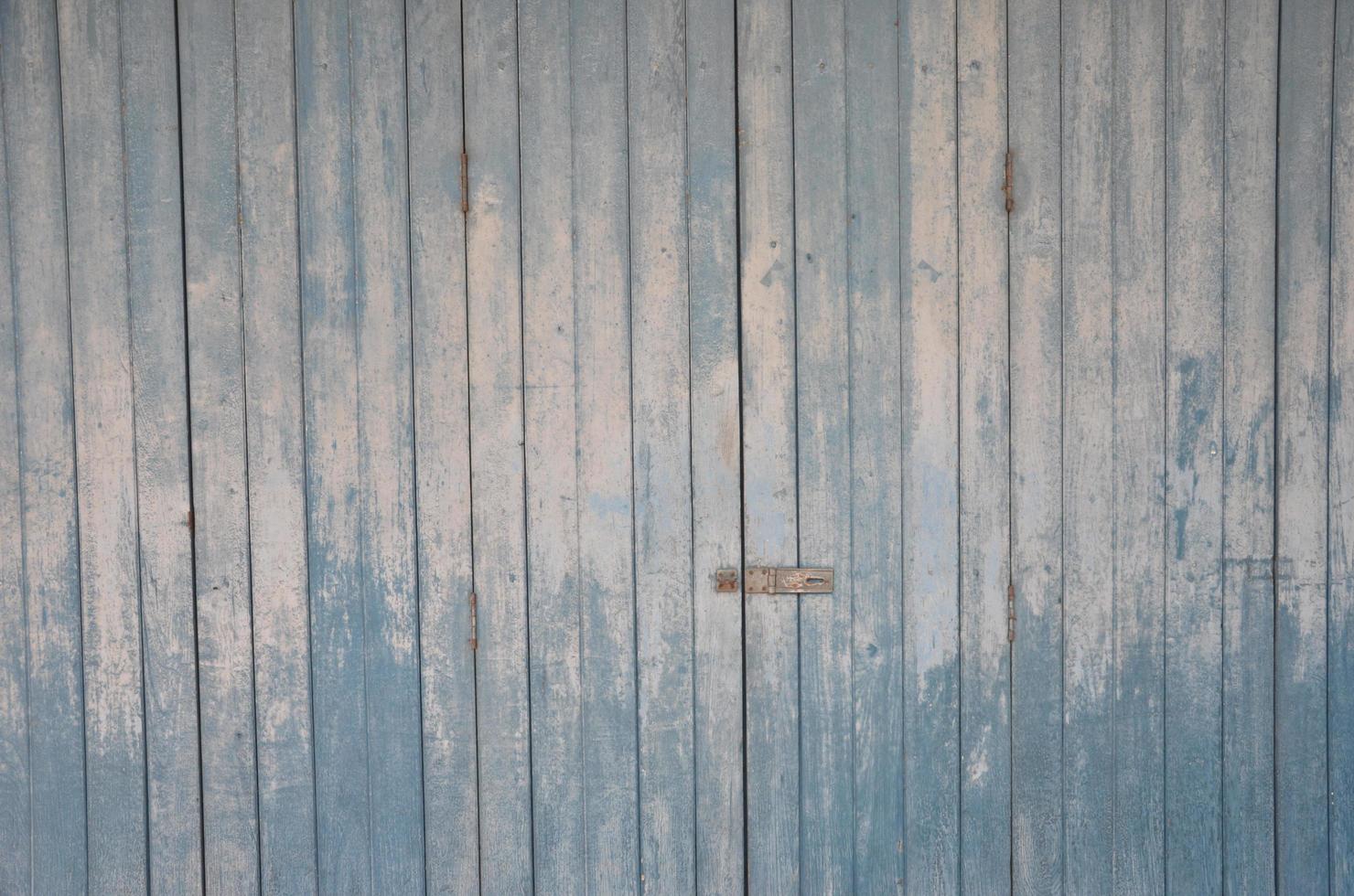 blauw oud houten deur van een huis, behang foto