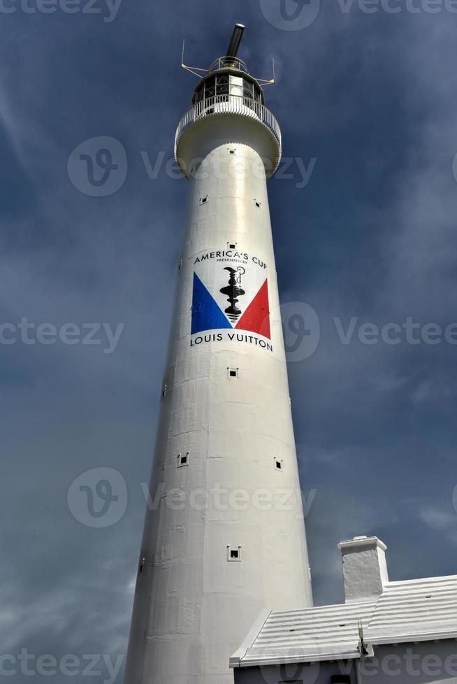 bermuda - mei 22, 2016 - gibbs heuvel vuurtoren, gebouwd in 1844 door de Koninklijk ingenieurs, is de groter van twee vuurtorens Aan bermuda foto