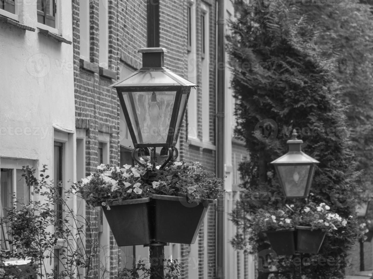 de stad van Leiden in de Nederland foto