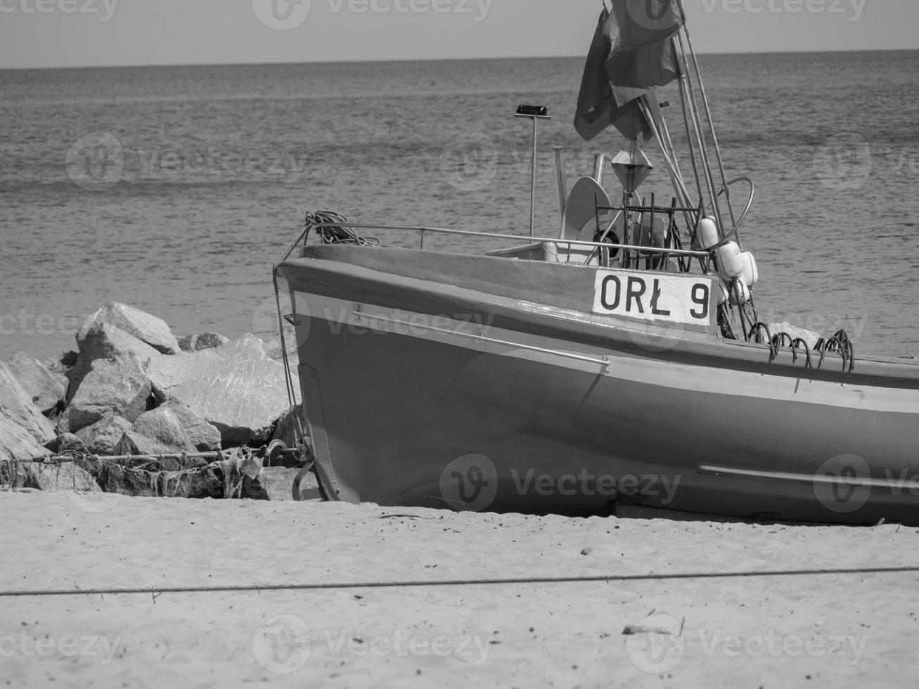 aan de Oostzee in Polen foto