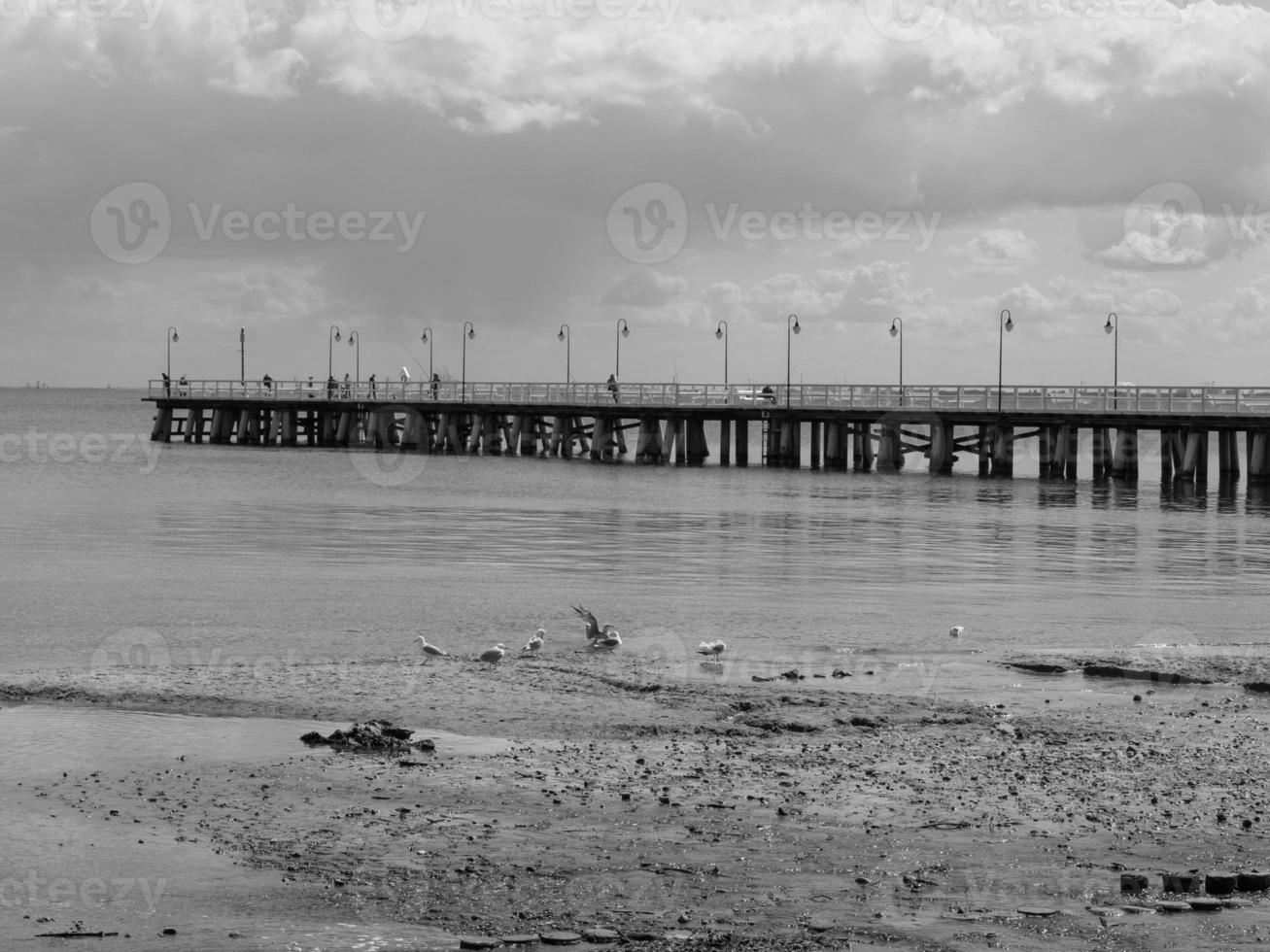 aan de Oostzee in Polen foto