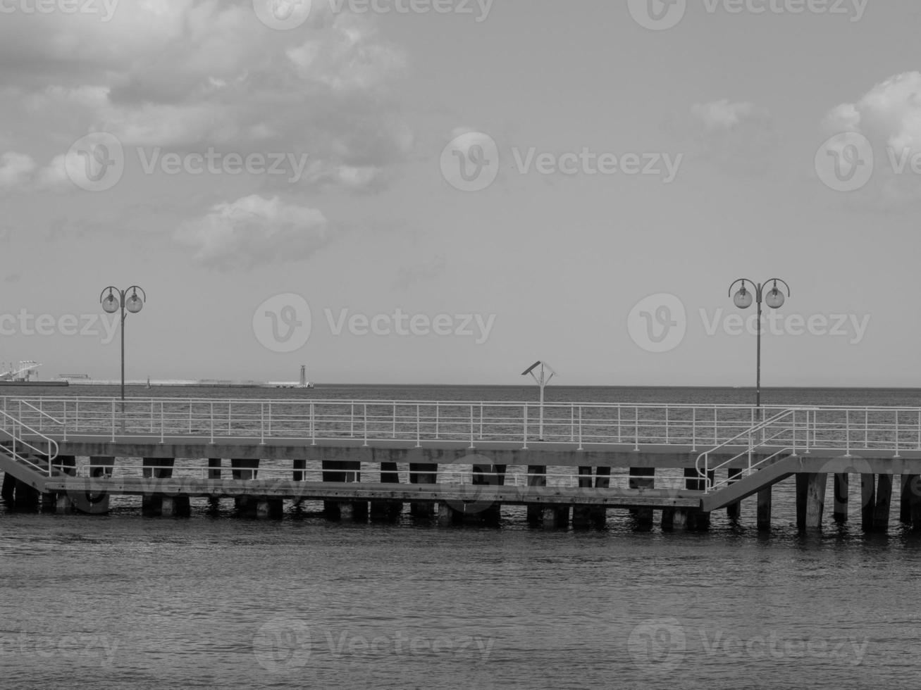 de Oostzee in Polen foto