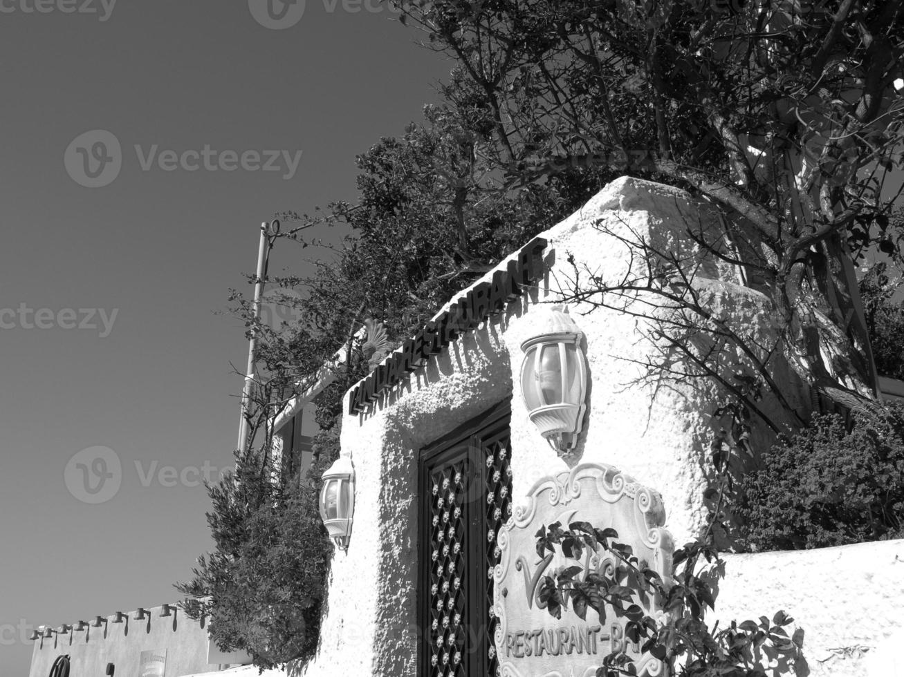 santorini eiland in griekenland foto