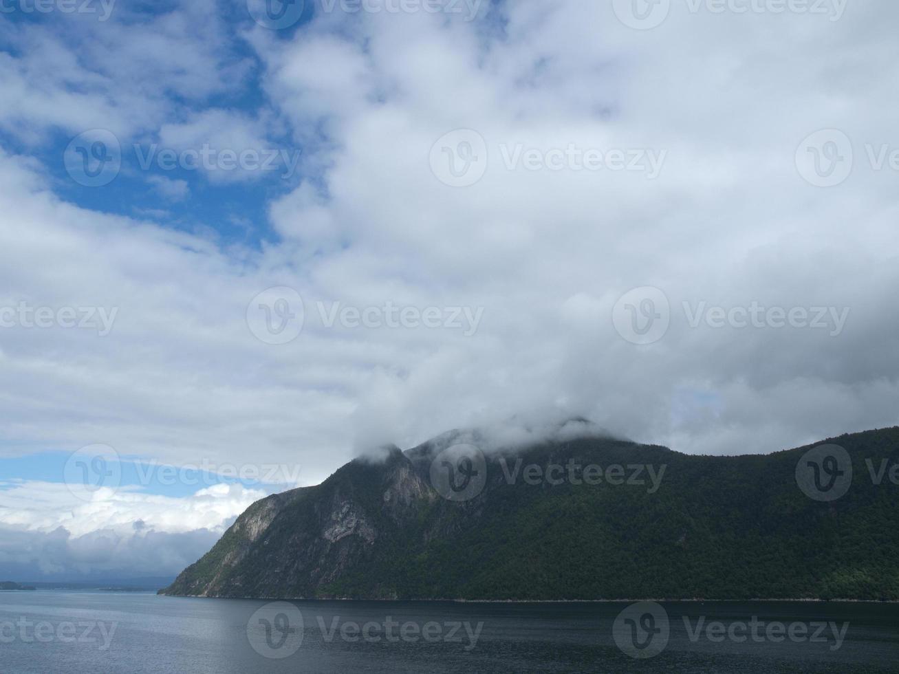 reis in de Noors fjorden foto