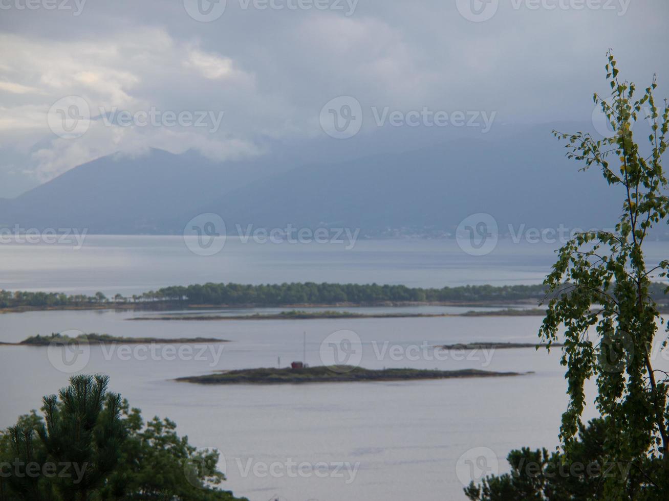 de fjorden van Noorwegen foto