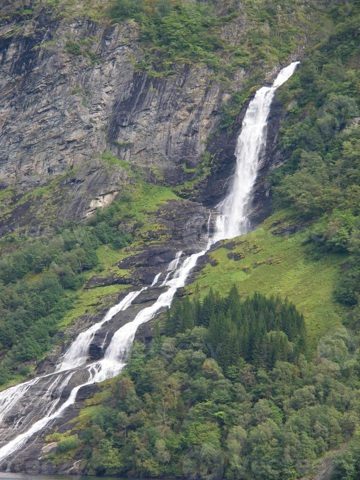 de fjorden van Noorwegen foto