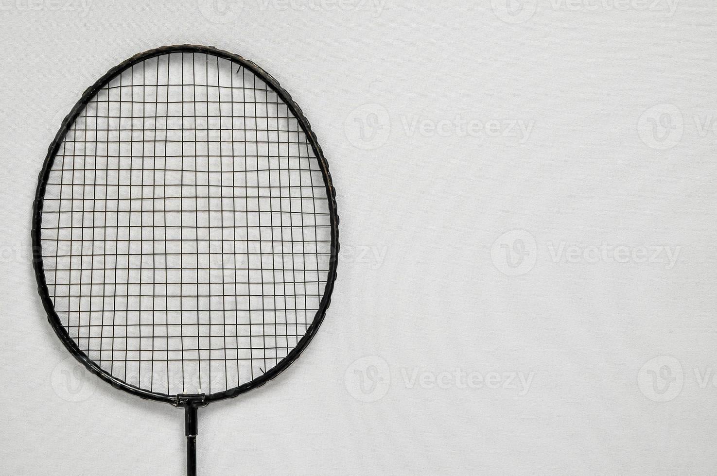 geïsoleerd racket voor sport- foto