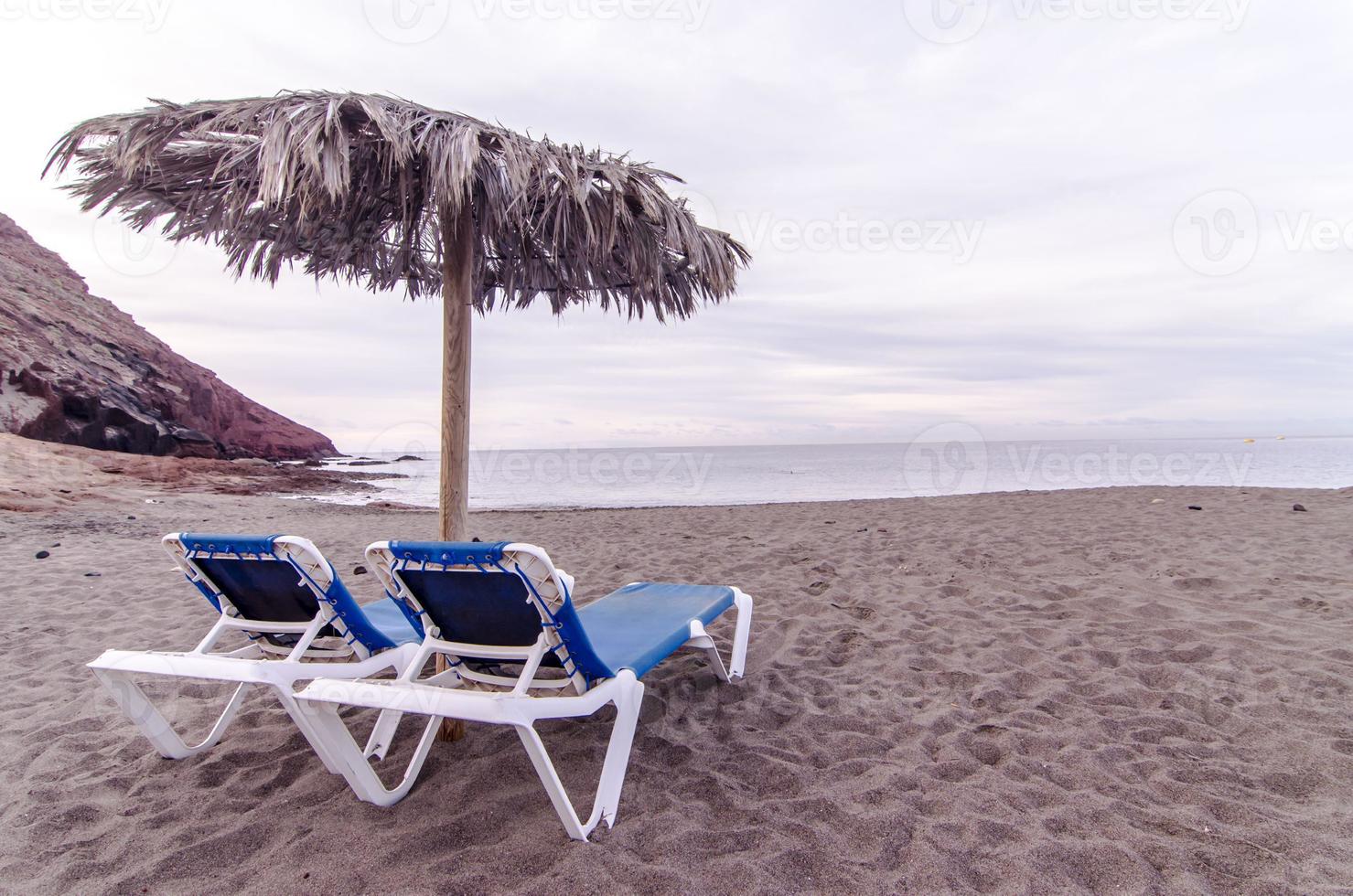 zomer strand visie foto