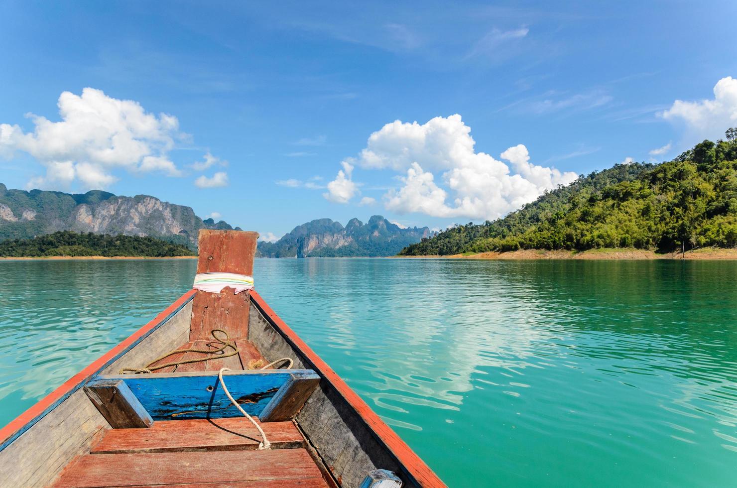 reizen door boot foto