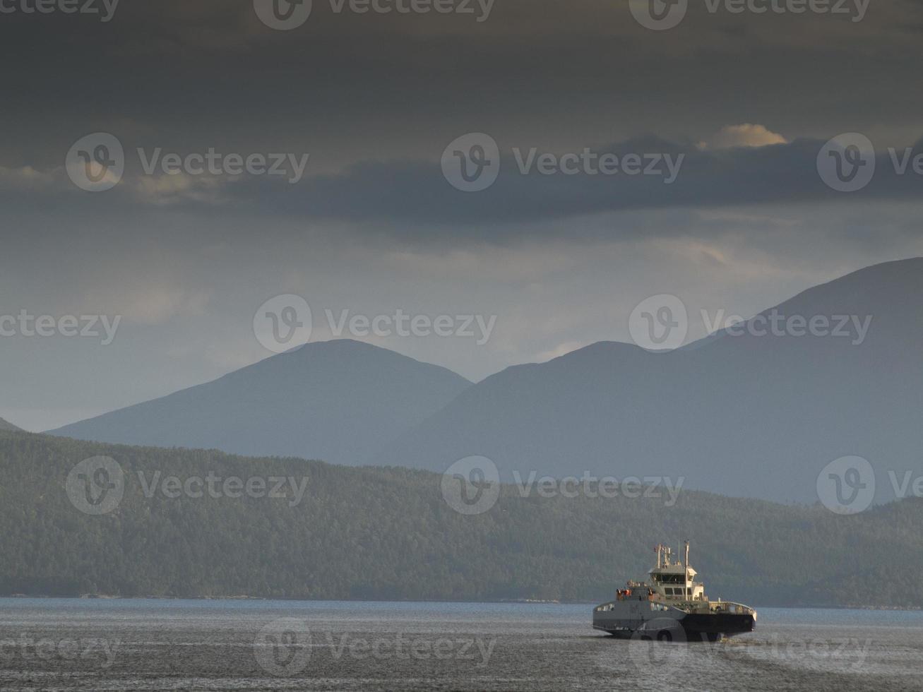 reis in de Noors fjorden foto