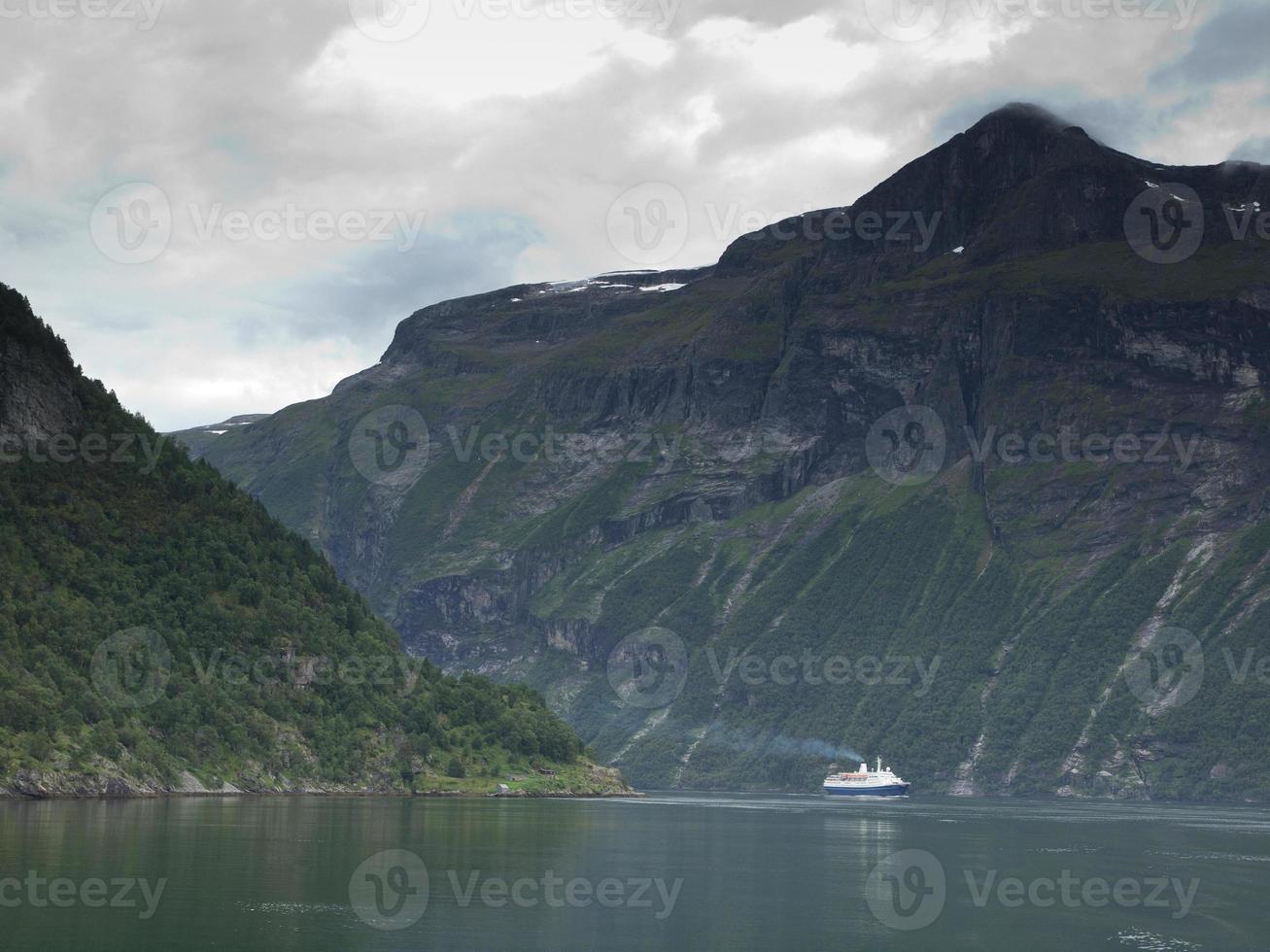 de fjorden van Noorwegen foto