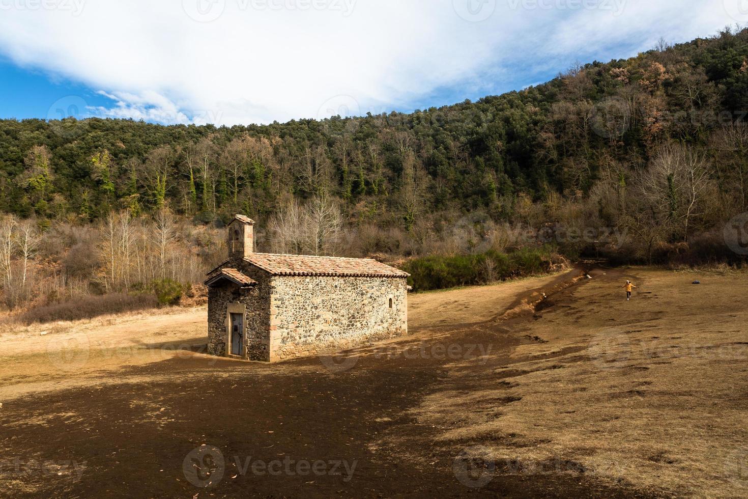 landschappen van garrotxa nationaal park van Pyreneeën foto