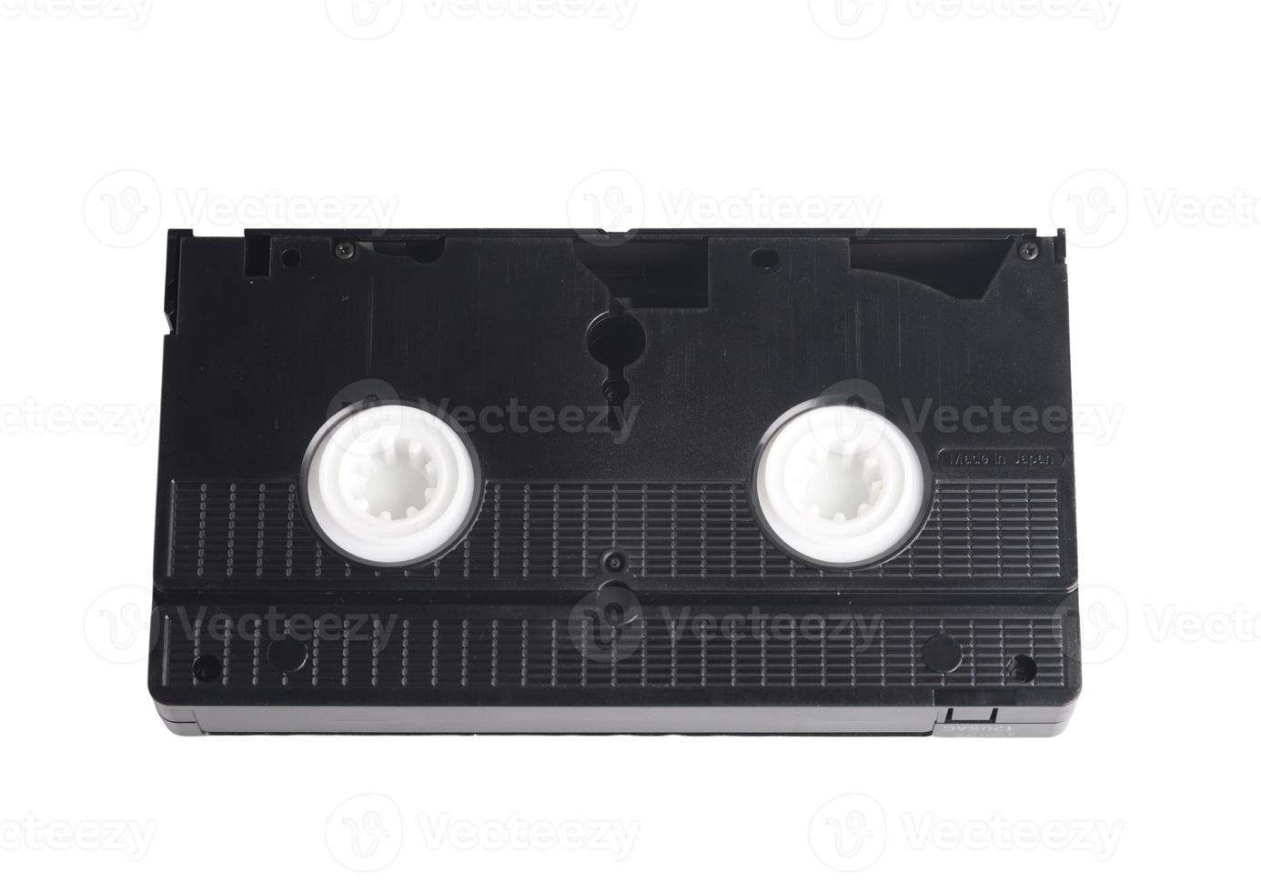 oud vhs video cassettes geïsoleerd Aan wit achtergrond foto