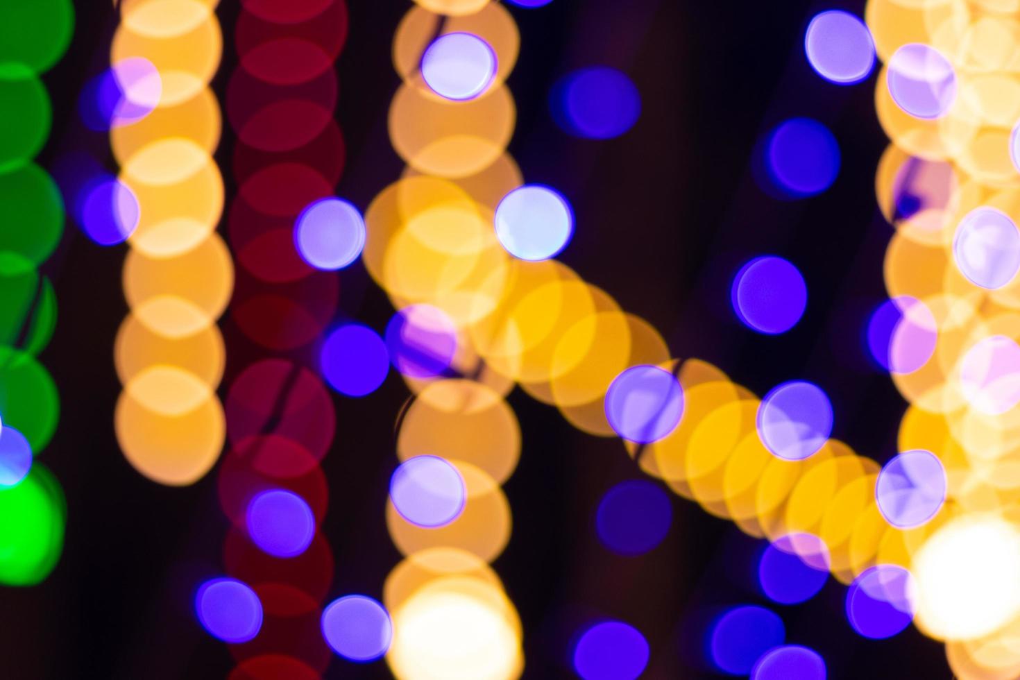 wazig abstract bokeh achtergrond voor decoraties voor nieuw jaar en vakantie, Kerstmis bal licht foto