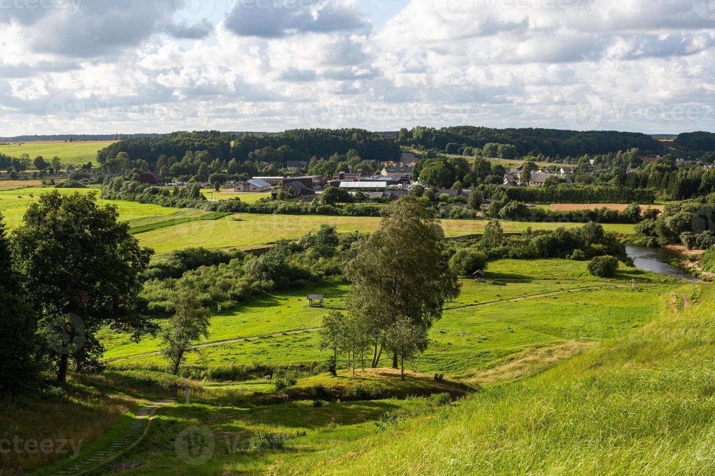 meer landschappen van Letland in zomer foto