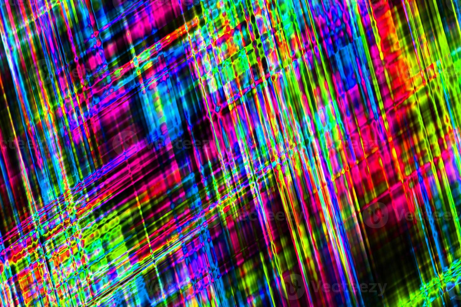 abstract neon lijnen achtergrond, abstract gestreept neon kleuren textuur, abstract vloeistof golvend achtergrond foto