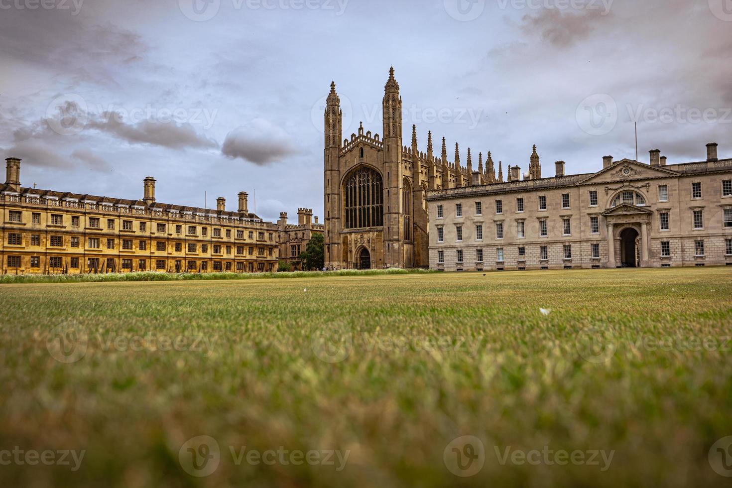 koning college campus Bij Cambridge, Engeland. foto