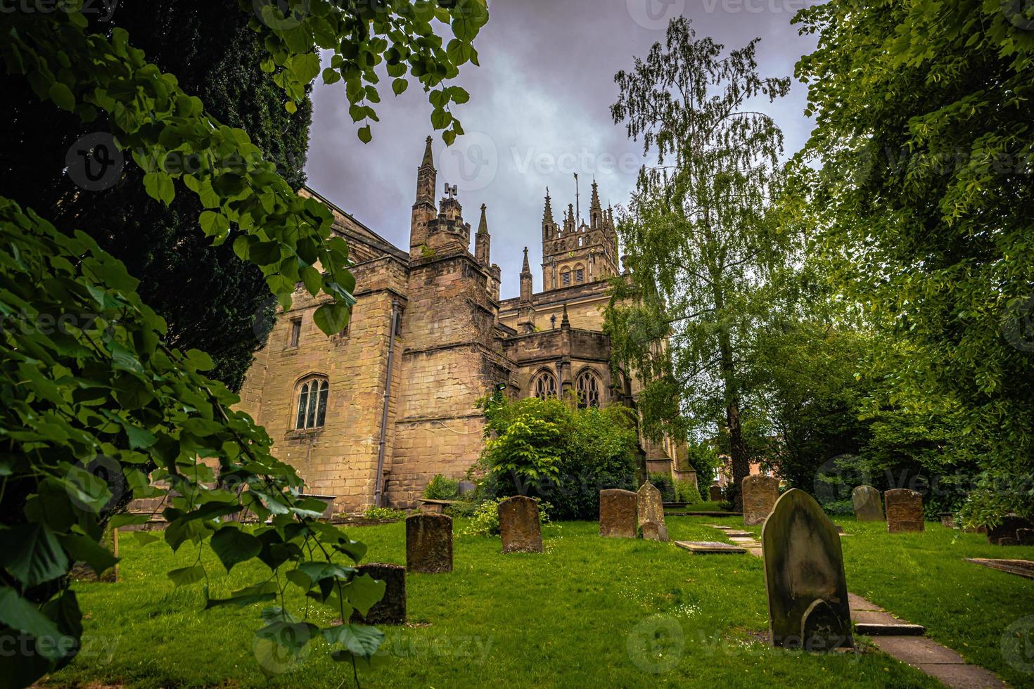 middeleeuws stad- van warwick, Engeland. foto