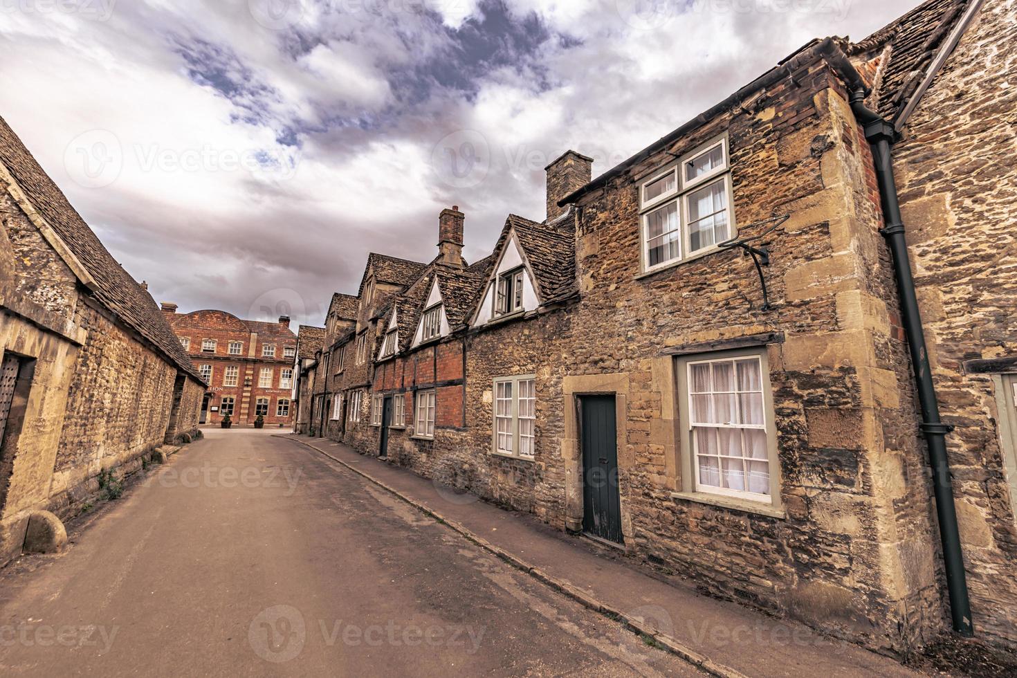 de oud landelijk stad- van lacock, Engeland. foto