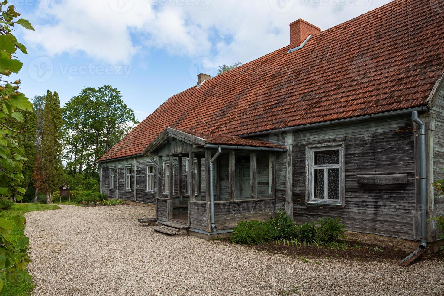 oud land huizen foto