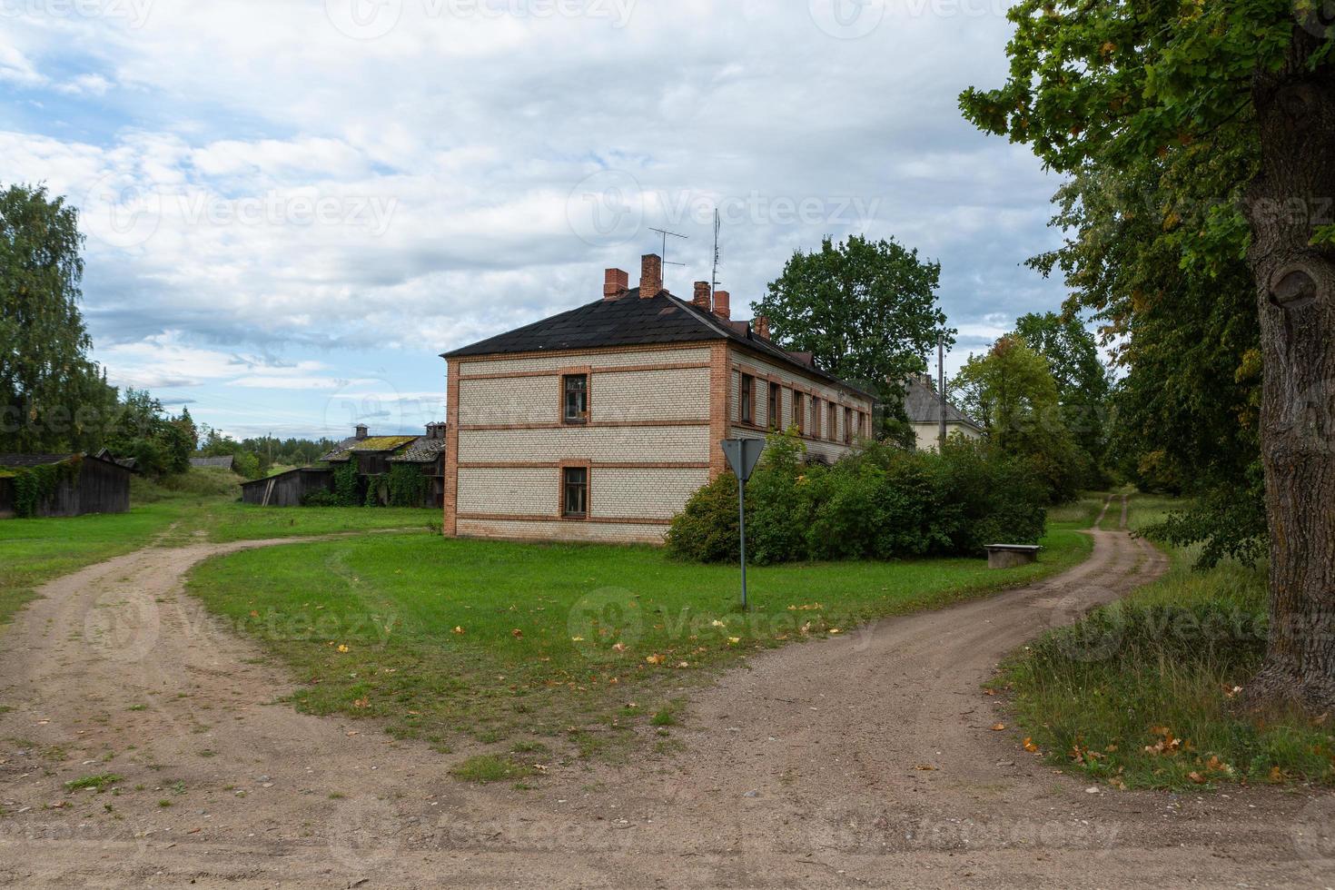 oud land huizen foto