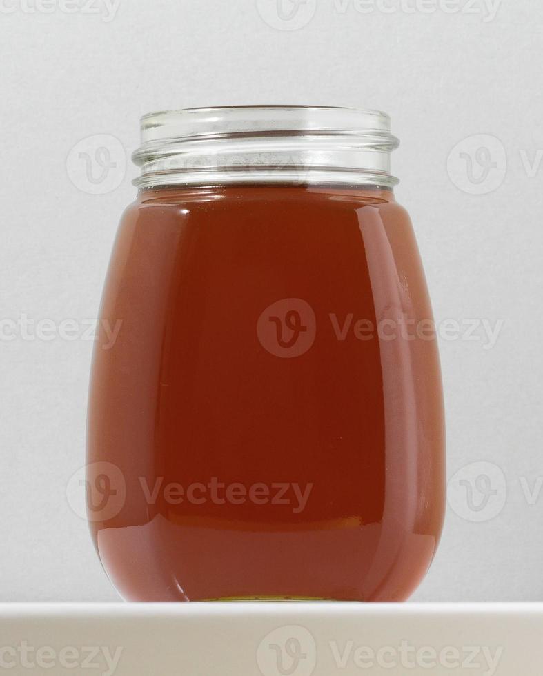 geïsoleerd honing pot foto