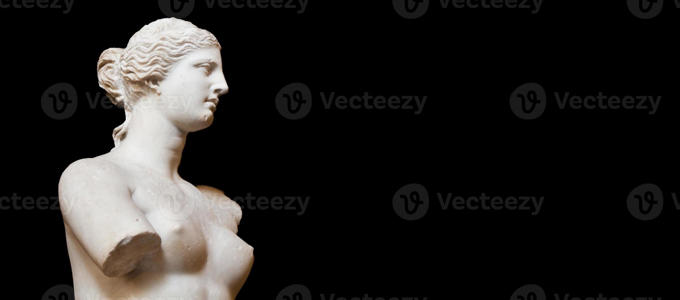 Venus de Milo, oude standbeeld algemeen gedachte naar staan voor aphrodite foto
