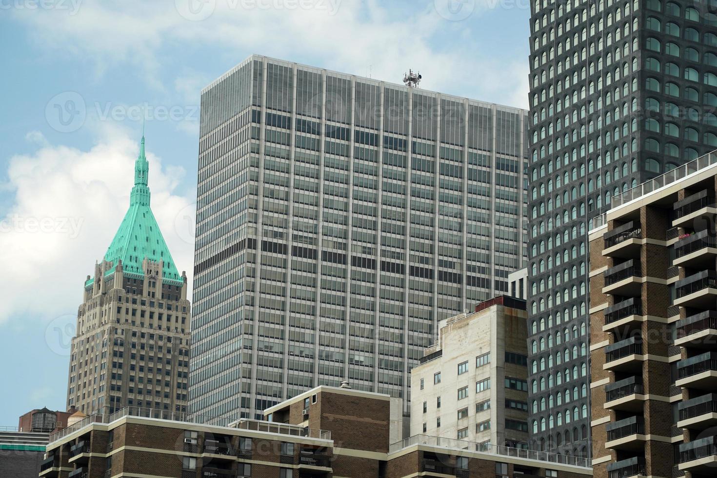 zuiden Manhattan nieuw york wolkenkrabber foto