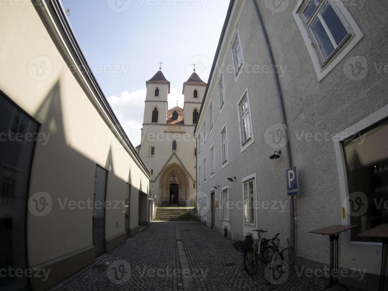 gras Oostenrijk historisch Maria heilig Maria kerk visie foto