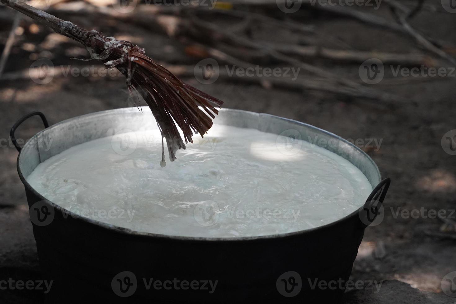 hand- gemaakt vers kaas foto